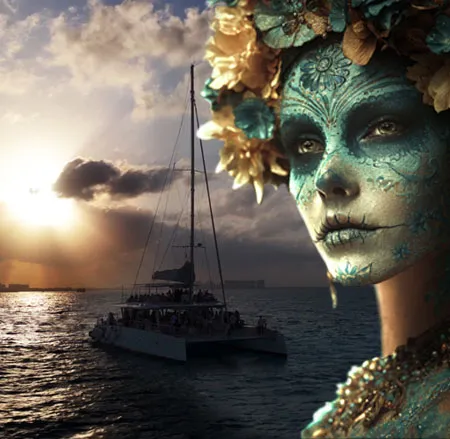 Corporate Events Aboard a Private Catamaran in the Mexican Caribbean